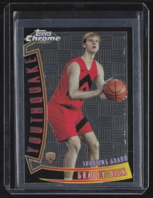 2024 Topps Chrome Basketball YQ-10 Gradey Dick Rookie Youthquake - Image 1 of 2