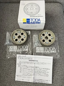 TODA Racing Free Adjusting Cam Pulley Gears CIVIC CR-X INTEGRA B16 B18C VTEC - Picture 1 of 8
