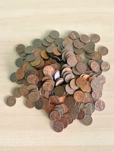 250 centavos Lincoln sin buscar mezclados 1959-1982 cobre - Imagen 1 de 1
