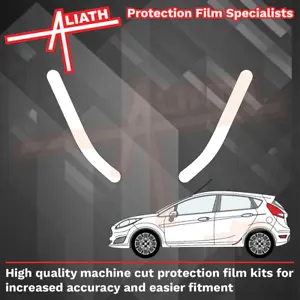 Fit Ford Fiesta MK7 08-16 Rear Arch CLEAR Stone Chip Guard Paint Protection Film - Picture 1 of 3