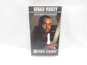 Gerald Veasley Solo Bass Techniques - VHS Video - Picture 1 of 4