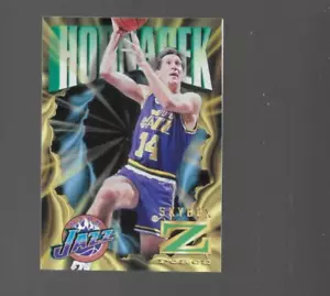1996 Skybox Z Force Basketball Card #89 JEFF HORNACEK Jazz Mint - Picture 1 of 3