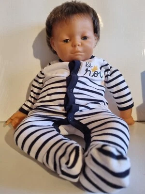 Bébé,vintage,Corolle,''NOUVEAU-NE'',occasion, mq. nuque : 86/10 M15, 54 cm,1986  - Photo 1/4