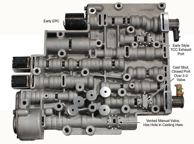 RENEW TESTED 4L60E valve body GM CHEVY 96-02 SONOMA S10 - Image 1 of 1