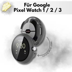 Coque de protection pour Google Pixel Watch 1/2/3 ✅ Protection écran 41mm Bumper 9H Housse - Photo 1 sur 10