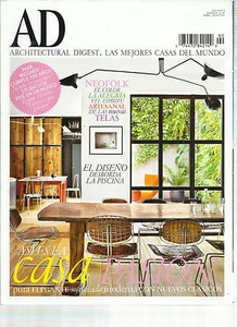 AD  ARCHITECTURAL DIGEST,  ABRIL, 2014   NO. 90  ( LAS MEJORES CASAS DEL MUNDO ) - Picture 1 of 1