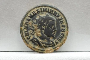 Roman Empire Maximian 295-299 AD AE Radiate #KTM10303 - Picture 1 of 2