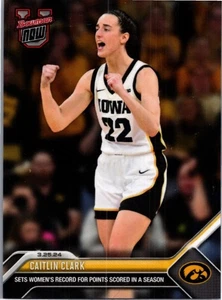Caitlin Clark Rookie 2023-24 Topps Now Bowman U Woman's Scoring Record #74 - Bild 1 von 2
