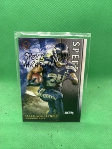 2015 Topps Valor #188 Marshawn Lynch Speed Seattle Seahawks - Picture 1 of 2