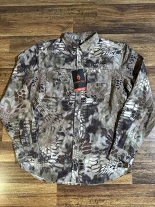 Kryptek Hemd Herren mittelbraun Highlander Adventure II Camouflage belüftet langarm - Bild 1 von 14