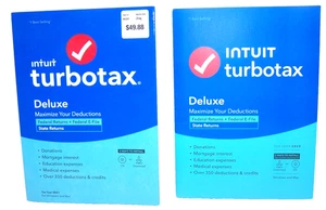 TurboTax Deluxe 2021 2023 Turbo Tax - Picture 1 of 2