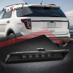 (FULL LED)Smoked 3rd Third Brake Light Stop Parking Lamp for 11-15 Ford Explorer - Picture 1 of 6