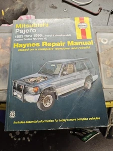 Mitsubishi Pajero Shogun Haynes Service Repair Manual 1983 - 96 series NA - NJ - Picture 1 of 3