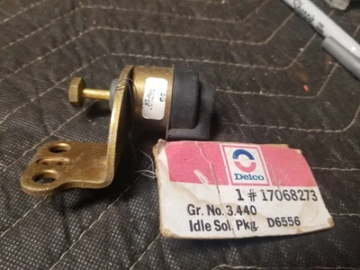 NOS GM 1987 Chevrolet C10 K10 350 Idle Stop Solenoid GM # 17068273 - Image 1 of 2