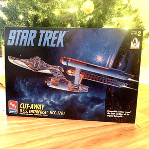 Nuevo Star Trek Cut-Away U.S.S Enterprise NCC-1701 Modelo Kit 1995 AMT Ertl Nivel 2 - Imagen 1 de 5
