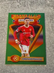 TOPPS 2022  MANCHESTER UNITED -  FOOTBALL'S FINEST ALL STARS- CRISTIANO RONALDO - Bild 1 von 2