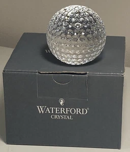 Waterford Crystal Golf Ball 2.25” Paperweight - Excellent condition - Picture 1 of 8