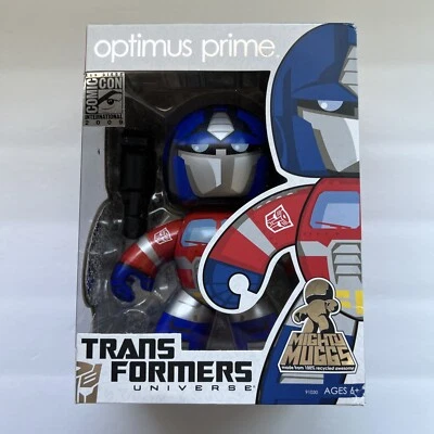 SDCC Transformers OPTIMUS PRIME Mighty Muggs 2009 Comic Con Exclusive Figure - Image 1 of 4