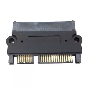 Male to Female 22pin SATA Data Power Extension Convertor Adapter for SSD HDD - Picture 1 of 6