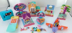 Job Lot 1990s & 2000s Polly Pocket Sets, Bits & Pieces. - Photo 1 sur 15