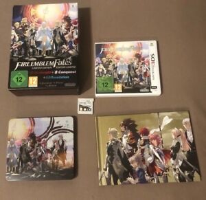 Fire Emblem: Fates - Limited Edition - Game, Steelbook, Artbook, Box, no poster