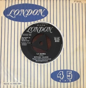 Ritchie Valens – Donna / La Bamba 7" Vinyl Record UK Press 1959 LONDON 45HL8803 - Picture 1 of 2