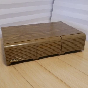 Vintage TEAC Cassette Holder Storage Case 3 Drawer 36 Tapes - Nice Condition - Picture 1 of 10