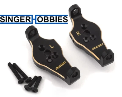 Samix SAMTRX4-4014V2 V2 Brass C-Hubs for Traxxas TRX-4 (Black) (2) (41g) AM - Image 1 of 2