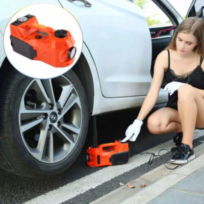 Electric Car Jack 3~5Ton 12V Electric Scissor Car Jack For SUV Truck RV ATV MPV - Image 1 of 4