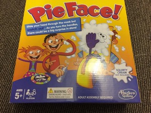 pie face drinking game