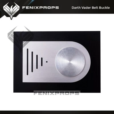 Darth Vader RO Aluminum Belt Buckle Prop - Image 1 of 4