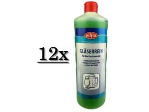 12x Eilfix Gläserrein 1 Liter flüssig Gläserreinigung Gläser reinigen Spülbecken - Bild 1 von 1