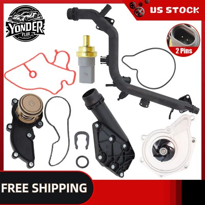 Engine Cooling System Kit For Audi A4 Quattro A5 Quattro Q5 3.2 PUMP THERMOSTAT - Image 1 of 4