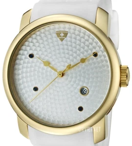 Swiss Legend "Rare" Men's Luxury Swiss Made Planetimer NEW Watch with White Band - Picture 1 of 4