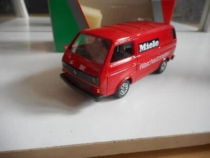 Schabak VW Volkswagen T3 "Miele" in Red on 1:43 in Box - Picture 1 of 2