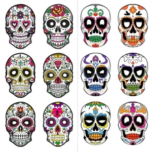 Skull Face Covering Masks Bone Masquerade Masks Day of The Dead Costumes Masks - Picture 1 of 9