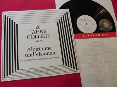 Promo Privat Press LP Fritz Molden Albträume Und Visionen Germany 1964 | EX - Bild 1 von 3
