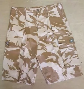 New Original British Army Issue DPM Desert Camo Shorts Various Sizes - Picture 1 of 2