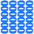 24 Pcs Sublimation Accessories DIY Ring Bands Dye Silicone Tape Blank