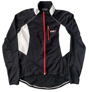 Louis Garneau Geminix 2 Cycling Jacket Women's Size Medium Black/White-Pockets - Picture 1 of 10