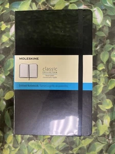 Moleskine Classic Notebook, Hard Cover, Large (5" x 8.25") Black, 240 Pages - Picture 1 of 2