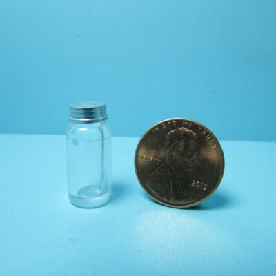 FARROW Dollhouse Miniature Large Mason Canning Jar with Removable Lid FA80364