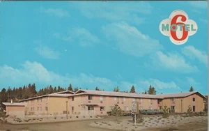 Motel 6 Spokane WA Außenautos Washington Postkarte G635 - Bild 1 von 2