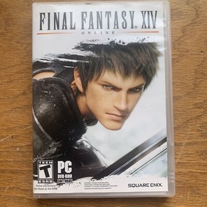 Final Fantasy XIV Online Game (PC, 2010) Complete w/ Manual And MINT Disc