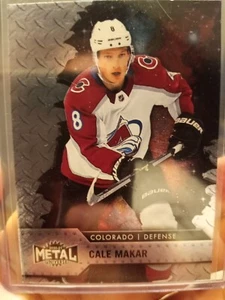 2020/21 Metal Universe Cale Makar #60 base card  Colorado Avalanche  - Picture 1 of 2