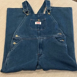 Round house.Vintage Bib Overalls.12 Kids. Light Wash Denim. Great Condition - Picture 1 of 10