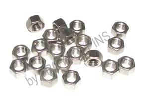 20-SS 3/8"-16 TUERCAS HEXAGONALES COMPLETAS HILO GRUESO 18-8 SUJETADOR ACERO INOXIDABLE HERRAJES - Imagen 1 de 1