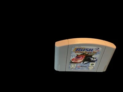 Rush 2 Extreme Racing EE. UU. Nintendo 64 N64 Cartucho Auténtico Probado Funcionando Foto 1 de 2