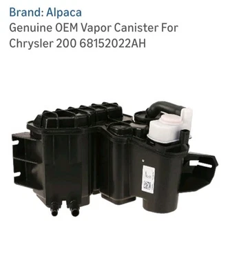 Bote de vapor Mopar genuino OEM para Chrysler 200 Dodge Dart Jeep Cherokee Foto 1 de 4