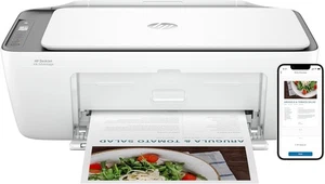 HP DeskJet 2820e All-in-One Wireless Inkjet Printer - White Grey - Picture 1 of 6